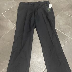 Ralph Lauren 36x30 Black Ultraflex Classic Fit 100% Wool Mens Dress Pants